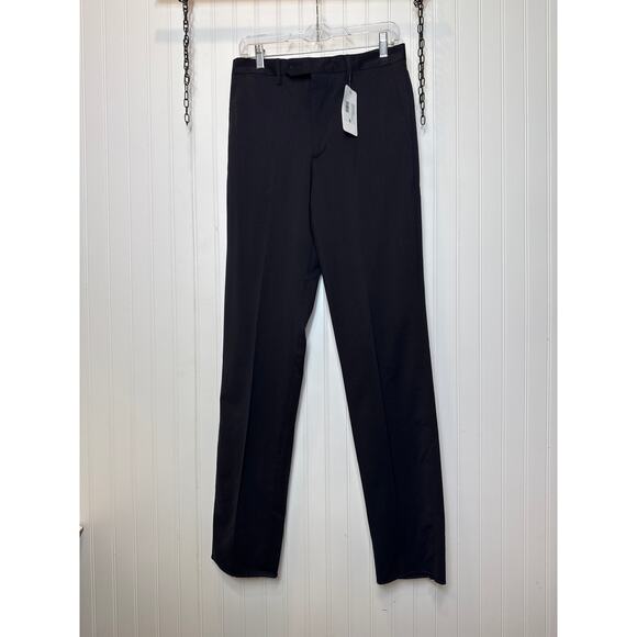 NWT Tod’s Men Dress Pants Uniform Blue Flat Front Career Office Work Size 46 / S